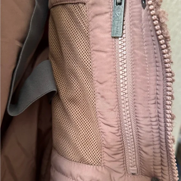 UpWest Mauve Teddy Jacket with Pockets - Picture 6 of 8